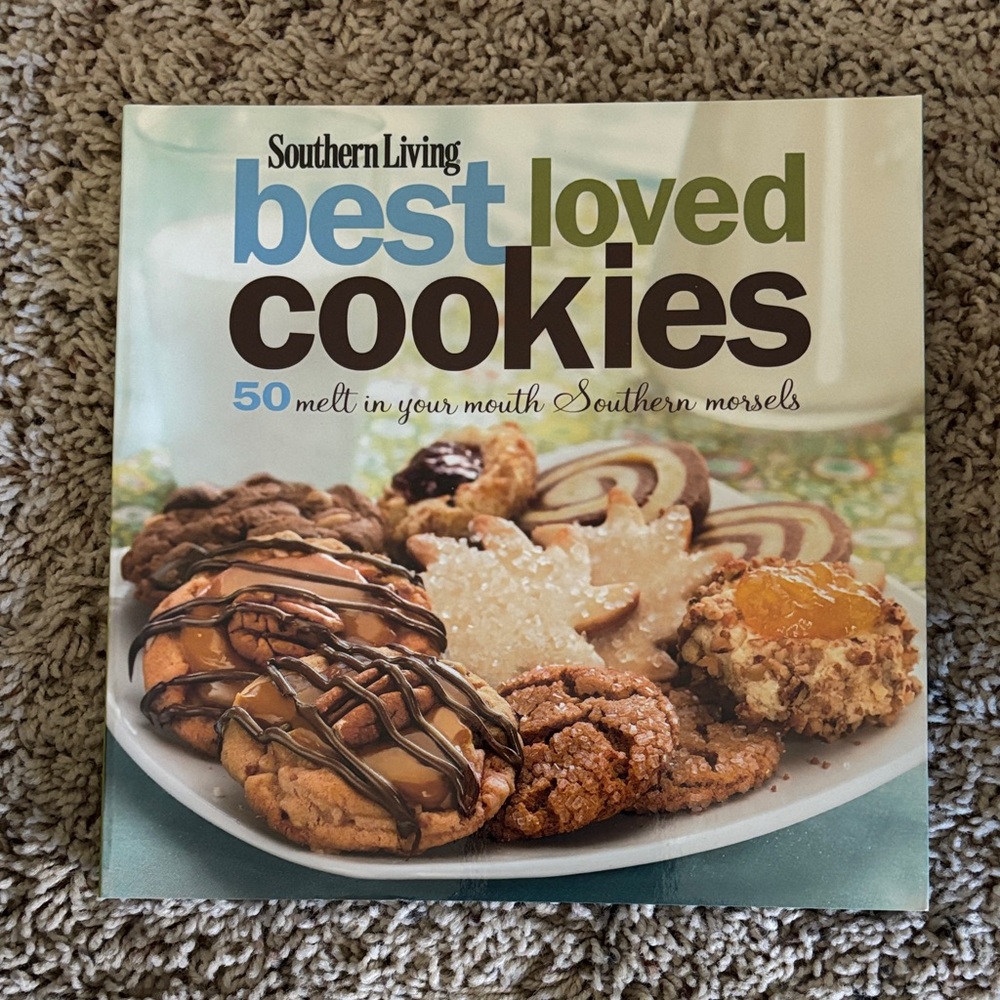Southern Living Best Loved Cookies Cookbook - Blue and Green